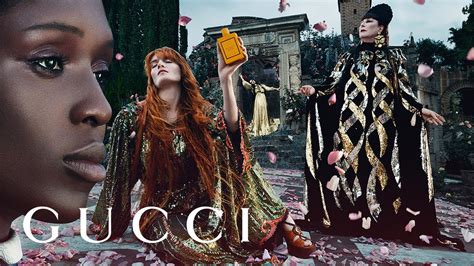 gucci bloom music white horses|Watch Florence Welch and Anjelica Huston star in new Gucci .